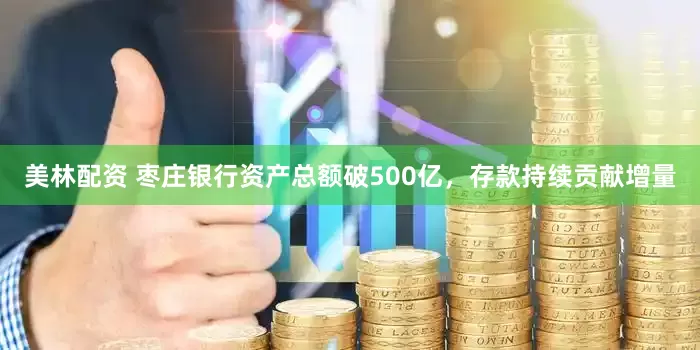 美林配资 枣庄银行资产总额破500亿，存款持续贡献增量